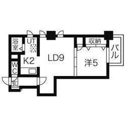 パークヒルズ円山の物件間取画像